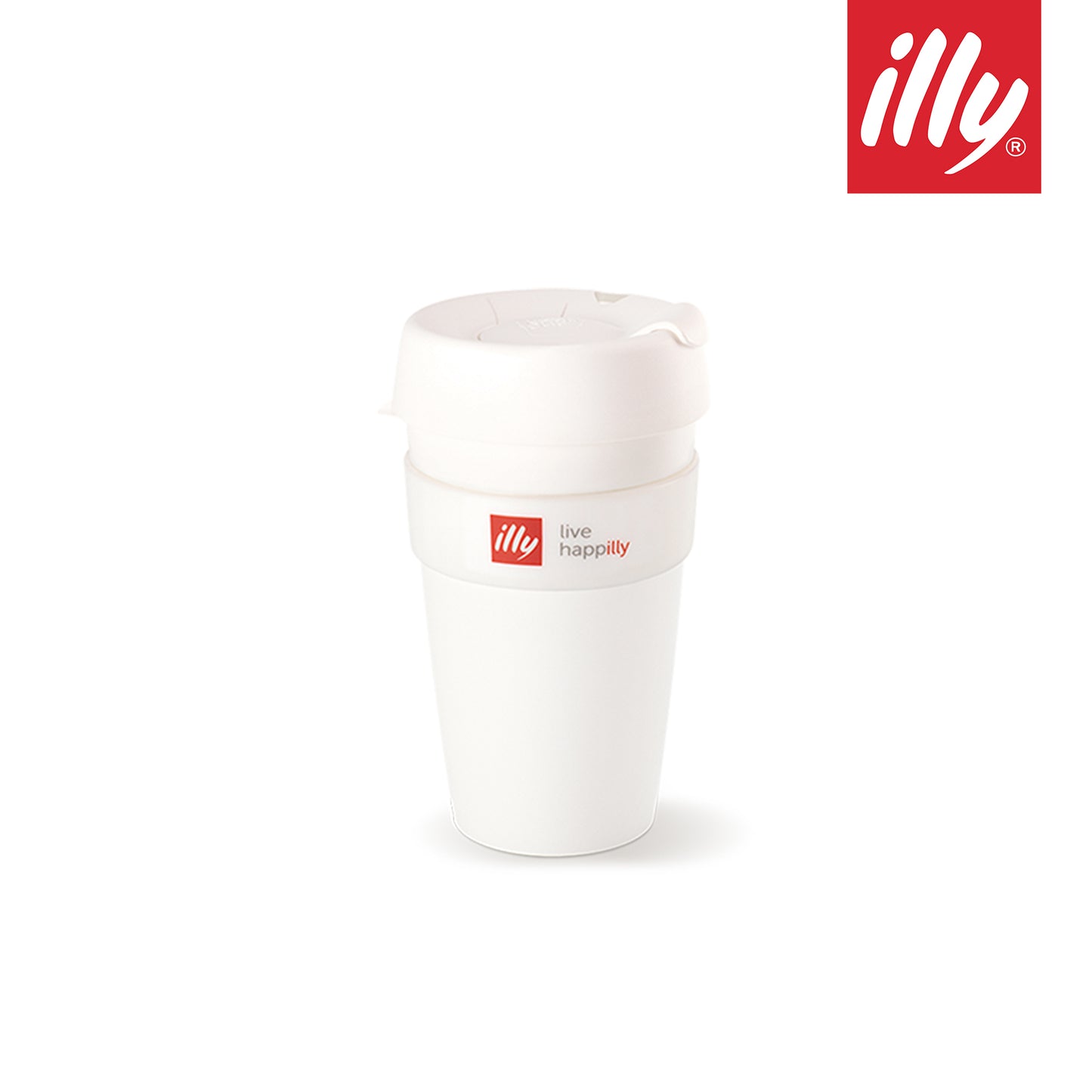 كوب إيلي KeepCup - 16 أونصة أبيض