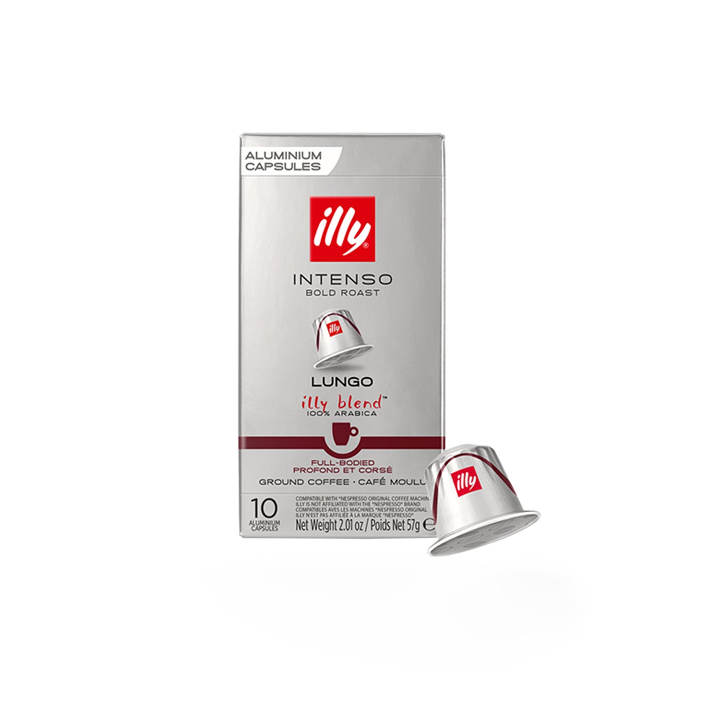 Espresso Compatible Capsules Intenso Lungo Roast