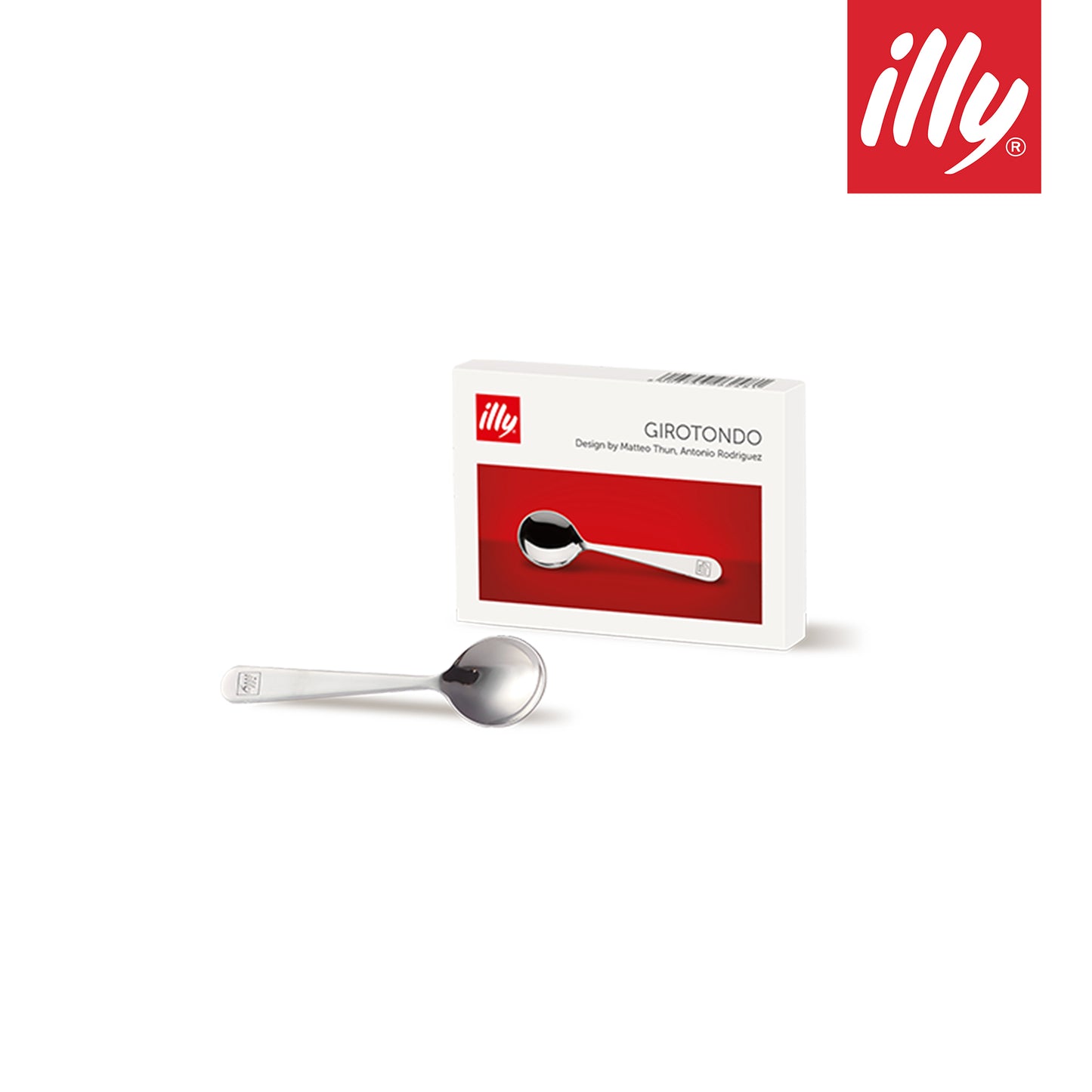 Girotondo Spoons with Embossed illy logo_104mm