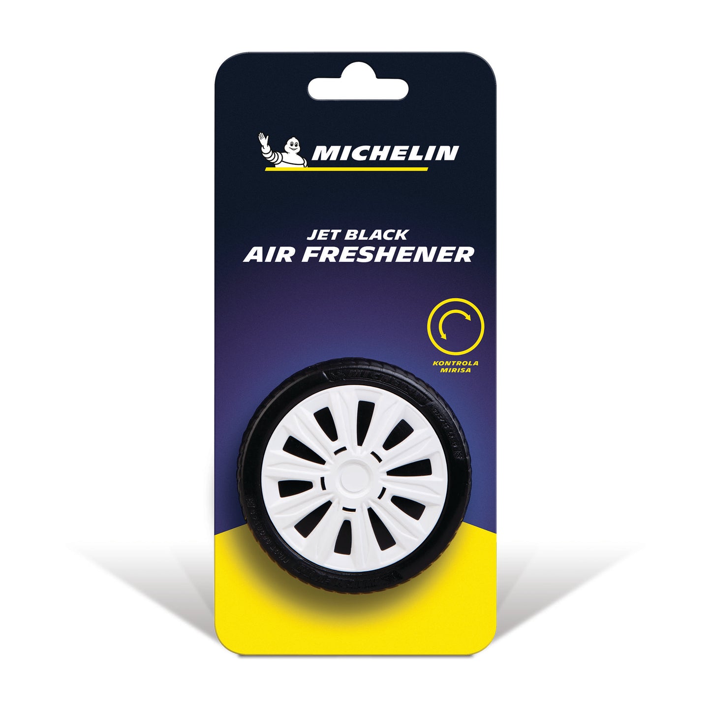 Air Freshener Tyre Can Jet Black