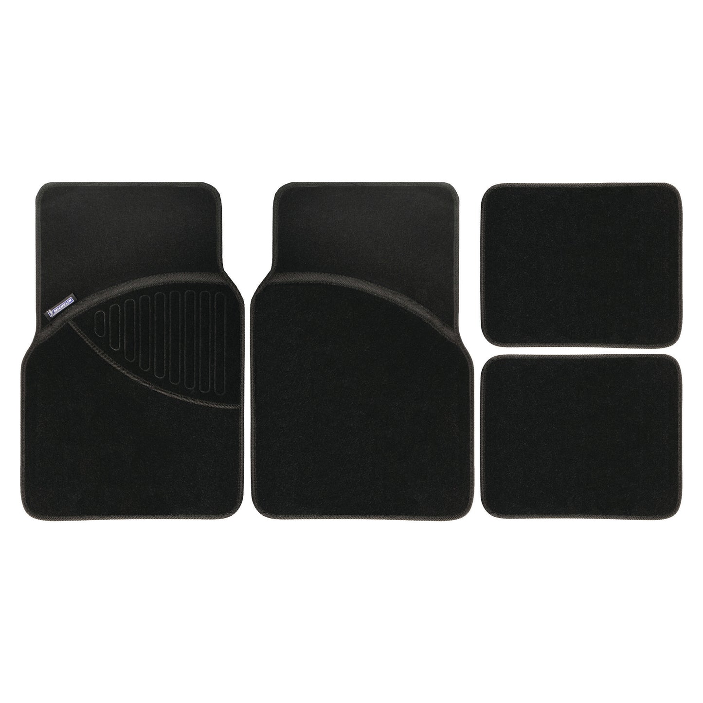Carpet Car Mat Black Set of_4pcs