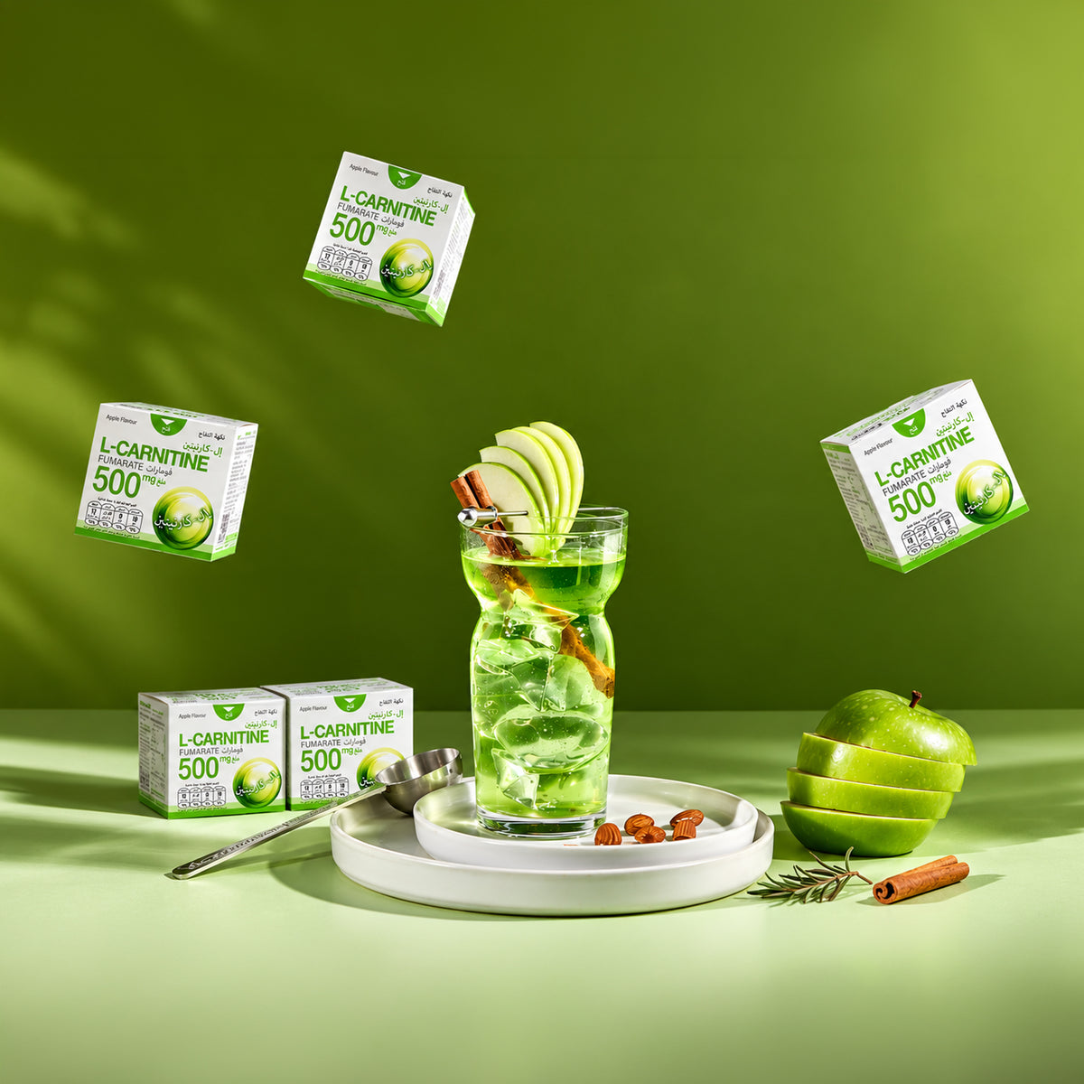 L-Carnitine Collagen Green Apple Flavour - (Bundle)