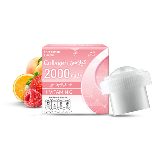 Collagen 2000mg - Zinc + Vitamin C (Pack of 12pcs)